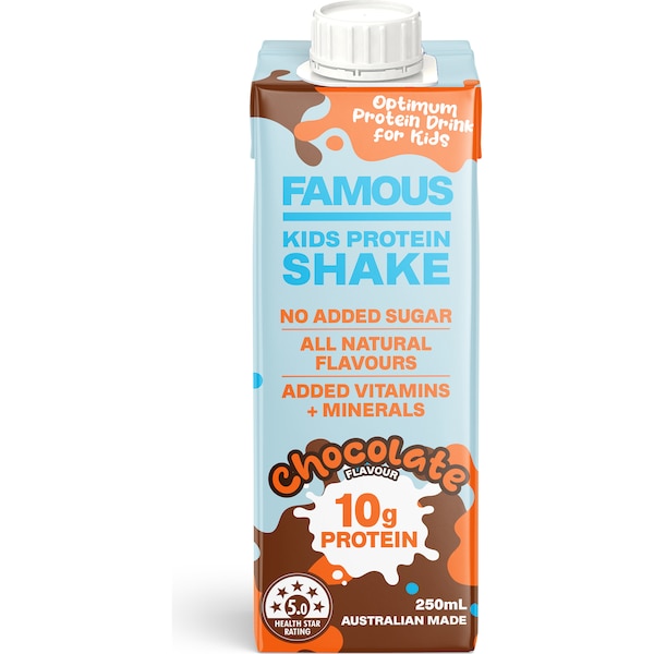 Famous Kids Protein Shake Chocolate