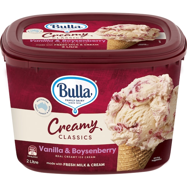 Bulla Vanilla & Boysenberry