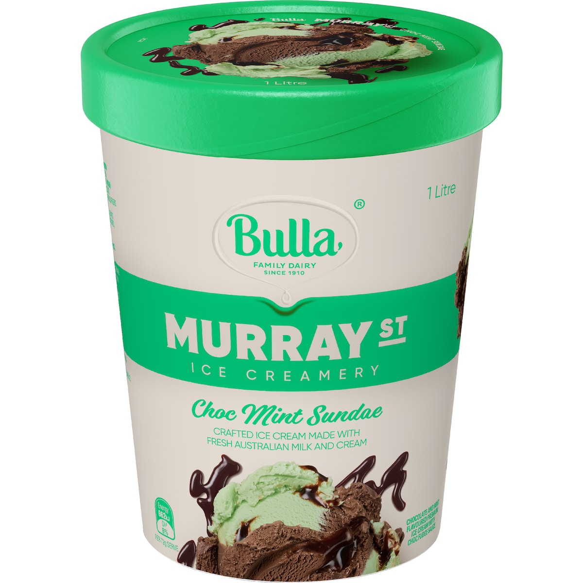 Bulla Murray Street Choc Mint Sundae