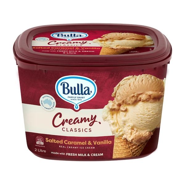 Bulla Salted Caramel & Vanilla