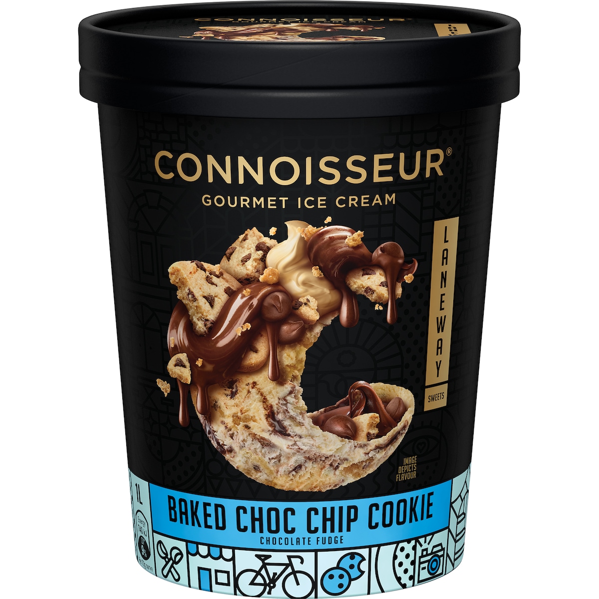 Connoisseur Baked Choc Chip Cookie