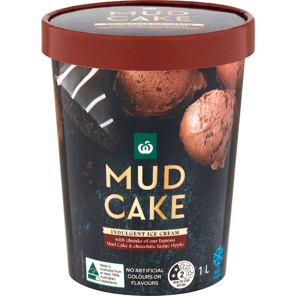 Woolworths Mud Cake Ice Cream